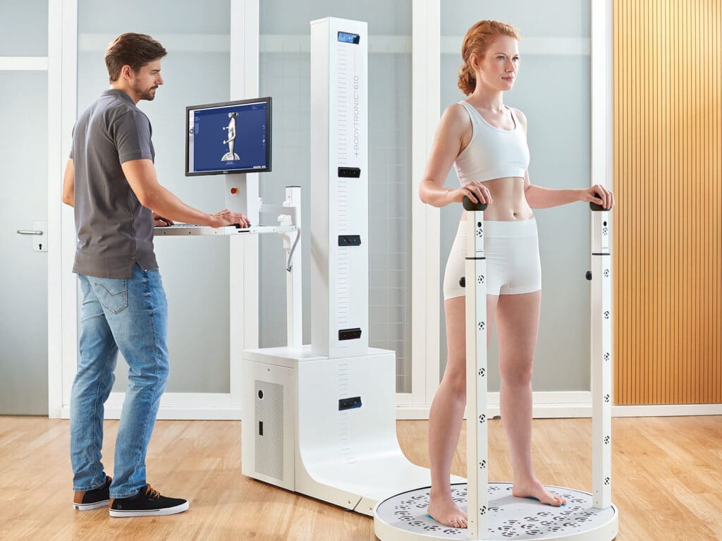 Bodytronic 3D Beinvermessung zur Versorgung mit Kompressionsstrümpfen